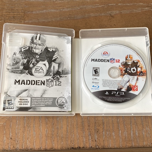 Original "Madden 2012" PlayStation 3 Game - Picture 5 of 6